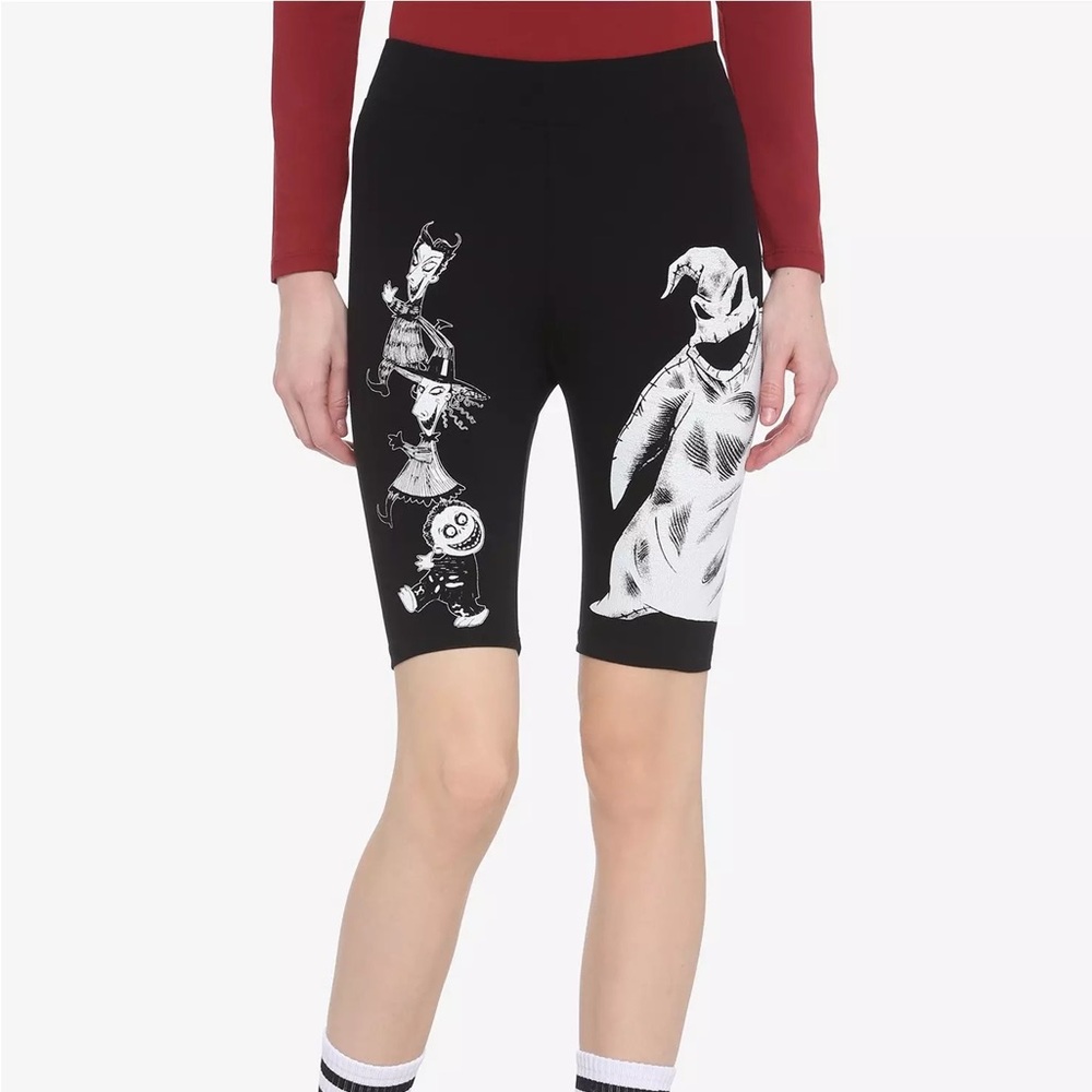 nightmare before christmas bike shorts